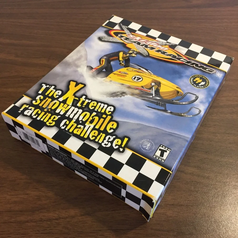 Ski-Doo Team Racing PC Game - Yellow